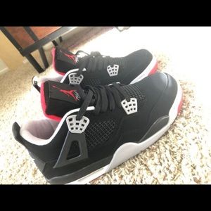 Jordan 4 retro bred 9.5